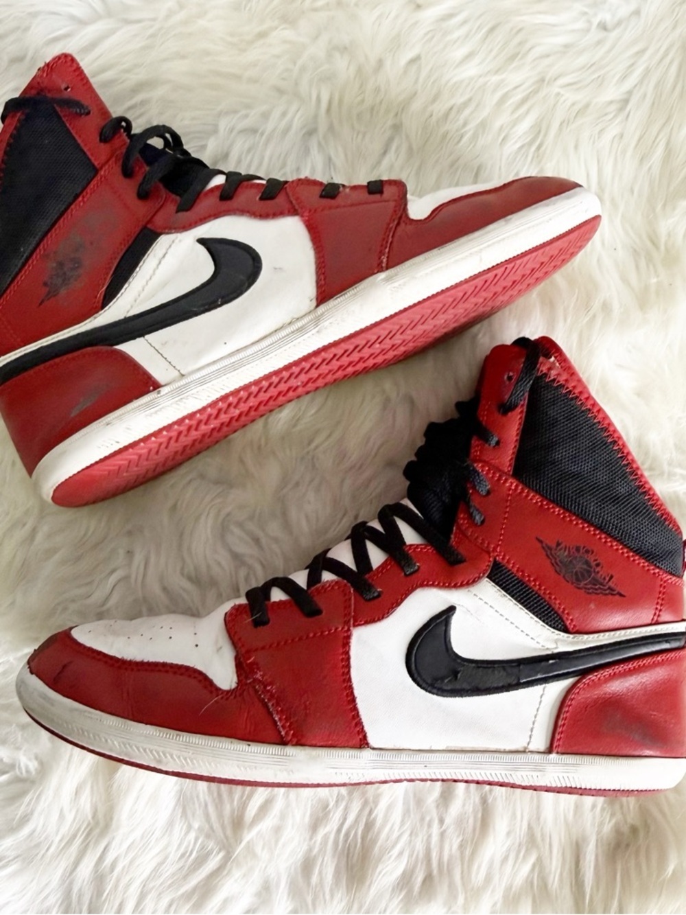 Nike Air Jordan 1 Skinny High Chicago GS 7Y Red White Black 2013